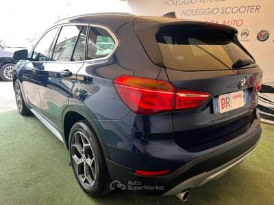 BMW X1 Sdrive18d auto Blu/Azzurro usata Pompei