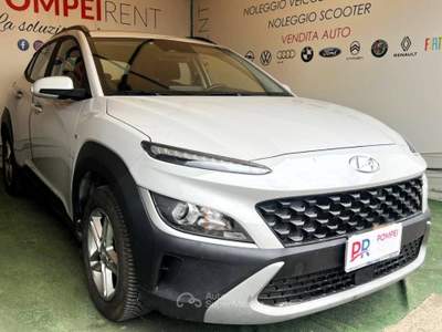 Hyundai Kona 1.6 crdi 48V Xline 2wd 136cv imt Grigio usata Pompei