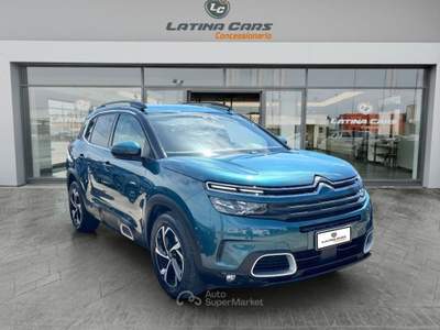 Citroen C5 Aircross 1.5 bluehdi Shine s&s 130cv AUTOMATICA CON TELECAM Blu/Azzurro usata Latina