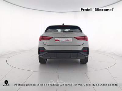Audi Q3 sportback 35 1.5 tfsi mhev s line edition 150cv s-tronic Argento usata Assago