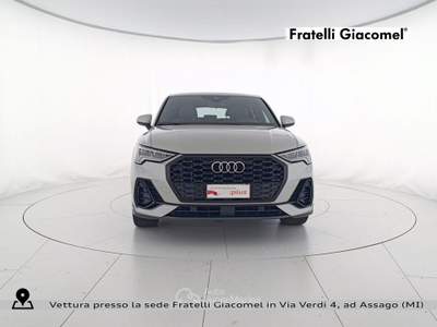 Audi Q3 sportback 35 1.5 tfsi mhev s line edition 150cv s-tronic Argento usata Assago