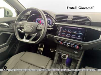 Audi Q3 sportback 35 1.5 tfsi mhev s line edition 150cv s-tronic Argento usata Assago