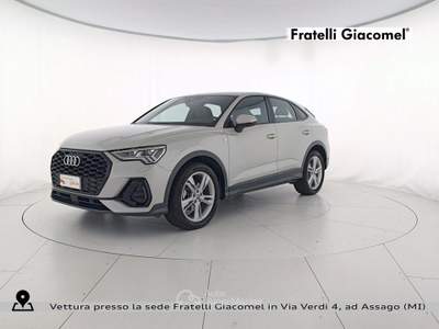 Audi Q3 sportback 35 1.5 tfsi mhev s line edition 150cv s-tronic Argento usata Assago