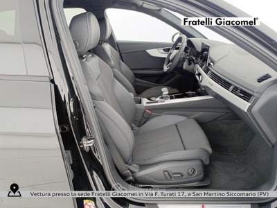 Audi A4 avant 40 2.0 tdi mhev s line edition quattro 204cv s-tronic Nero usata San Martino Siccomario