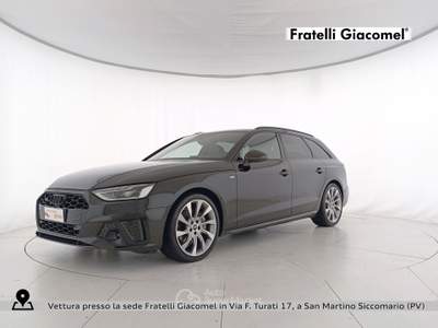 Audi A4 avant 40 2.0 tdi mhev s line edition quattro 204cv s-tronic Nero usata San Martino Siccomario