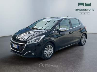 Peugeot 208  - 208 5p 1.2 puretech allure s&s 82cv neopatentat Nero usata Segrate