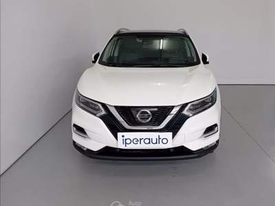 Nissan Qashqai 1.5 dci tekna 110cv Bianco usata Cava Manara