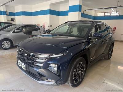 Hyundai Tucson Tucson 1.6 PHEV 4WD aut. Exellence-TETTO APRIBILE-GAR.5 ANNI Blu/Azzurro usata Trani