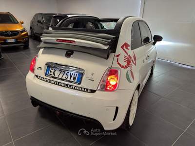 Abarth 500 CABRIO OVER 300CV MTA PELLE ROSSA PRONTA CO usata Anzio