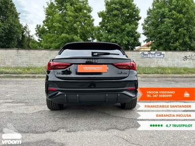 Audi Q3 Q3 SPB 35 TFSI S tronic Identity Black Nero usata Vigevano