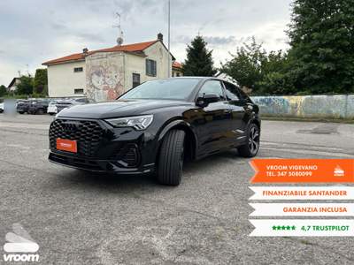 Audi Q3 Q3 SPB 35 TFSI S tronic Identity Black Nero usata Vigevano