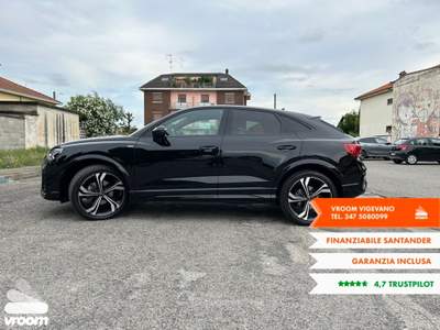 Audi Q3 Q3 SPB 35 TFSI S tronic Identity Black Nero usata Vigevano