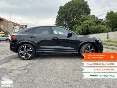 Audi Q3 Q3 SPB 35 TFSI S tronic Identity Black Nero usata Vigevano