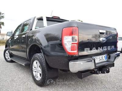 Ford Ranger FORD Ranger 4x4 PICK UP DOPPIA CABINA - GANCIO TRAINO - 2.0 TDCI 170CV - 6m - LIMITED FULL - NAVI - PELLE - ADAS - SENSORI - CRUISE - BT - RETROCAMERA Nero usata Montalto di Castro