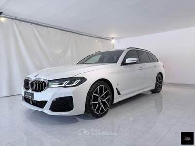 BMW Serie 5 520d 520d xDrive Msport Bianco usata San Giuseppe Vesuviano