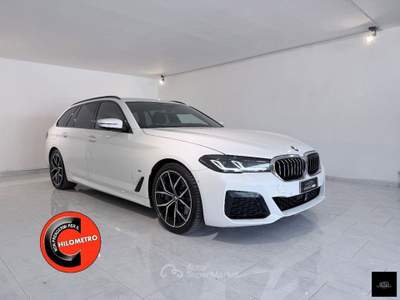 BMW Serie 5 520d 520d xDrive Msport Bianco usata San Giuseppe Vesuviano