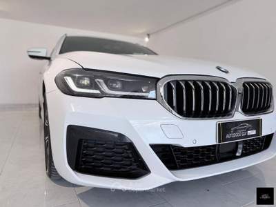 BMW Serie 5 520d 520d xDrive Msport Bianco usata San Giuseppe Vesuviano