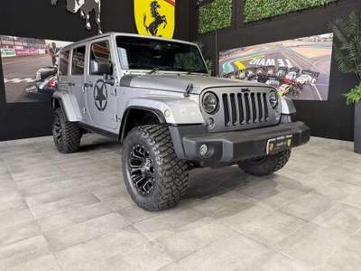 Jeep Wrangler *Omologato a libretto* Unlimited 2.8 crd Argento usata Lesmo