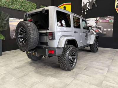 Jeep Wrangler *Omologato a libretto* Unlimited 2.8 crd Argento usata Lesmo
