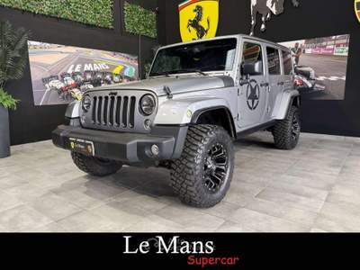 Jeep Wrangler *Omologato a libretto* Unlimited 2.8 crd Argento usata Lesmo
