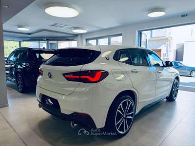 BMW X2 sdrive18d Msport auto Bianco usata San Michele Salentino