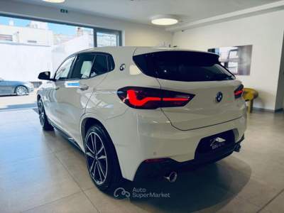 BMW X2 sdrive18d Msport auto Bianco usata San Michele Salentino