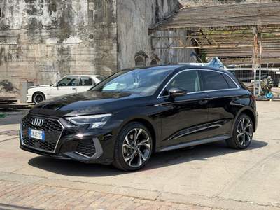 Audi A3 SPB 40 TFSI e S tronic S line edition PHEV Nero usata Arcola