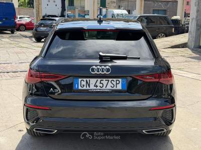 Audi A3 SPB 40 TFSI e S tronic S line edition PHEV Nero usata Arcola