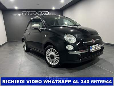Fiat 500 1.2 Lounge TAGLIANDO + DISTRIBUZIONE ESEGUITI Nero usata Atena lucana
