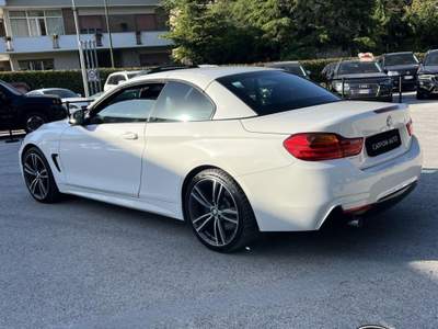 BMW Serie 4 420d D CABRIO MSPORT Bianco usata Sant'Angelo in vado