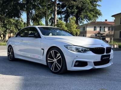 BMW Serie 4 420d D CABRIO MSPORT Bianco usata Sant'Angelo in vado