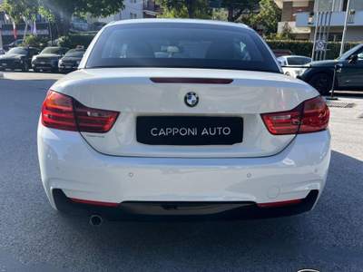 BMW Serie 4 420d D CABRIO MSPORT Bianco usata Sant'Angelo in vado