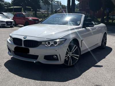 BMW Serie 4 420d D CABRIO MSPORT Bianco usata Sant'Angelo in vado