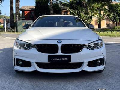 BMW Serie 4 420d D CABRIO MSPORT Bianco usata Sant'Angelo in vado
