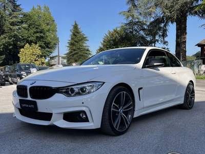 BMW Serie 4 420d D CABRIO MSPORT Bianco usata Sant'Angelo in vado