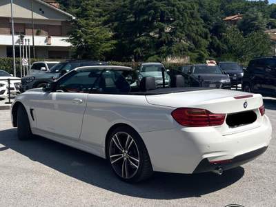 BMW Serie 4 420d D CABRIO MSPORT Bianco usata Sant'Angelo in vado