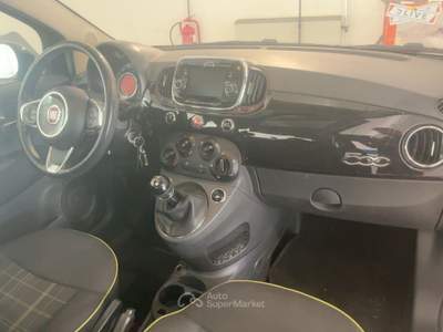 Fiat 500 FIAT 500 1.2 LOUNGE Nero usata Sesto San Giovanni