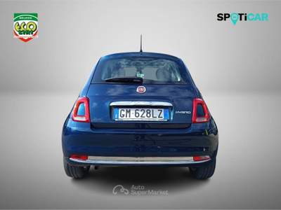 Fiat 500 1.0 Hybrid Dolcevita Blu/Azzurro usata Cassino