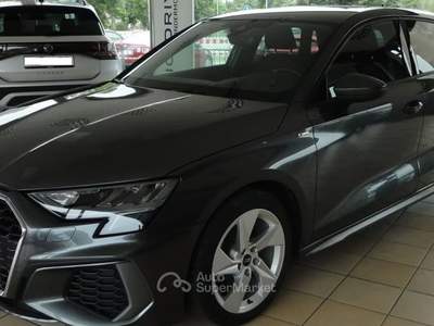 Audi A3 Audi A3 Sportback 35 TFSI 150cv S-line Plus S tronic Grigio usata Roma