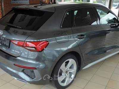 Audi A3 Audi A3 Sportback 35 TFSI 150cv S-line Plus S tronic Grigio usata Roma