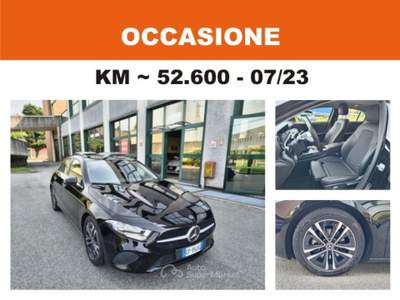 Mercedes-Benz Classe A d Automatic Advanced Nero usata Gallarate