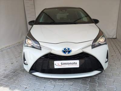 Toyota Yaris 1.5 Hybrid 5 porte Trend "White Edition" Bianco usata Resana
