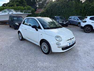 Fiat 500 1.2 69cv Lounge NEOPATENTATI Bianco usata Rocca Priora
