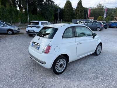 Fiat 500 1.2 69cv Lounge NEOPATENTATI Bianco usata Rocca Priora