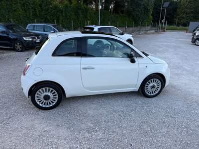 Fiat 500 1.2 69cv Lounge NEOPATENTATI Bianco usata Rocca Priora