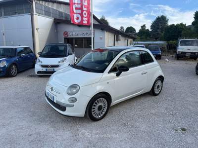 Fiat 500 1.2 69cv Lounge NEOPATENTATI Bianco usata Rocca Priora
