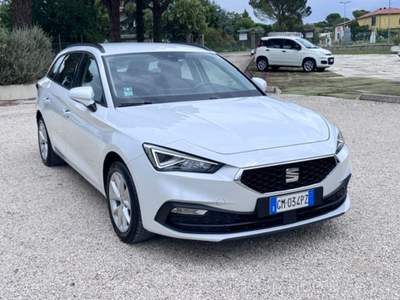 Seat Leon 1.5 TGI DSG METANO Business Bianco usata Pollenza