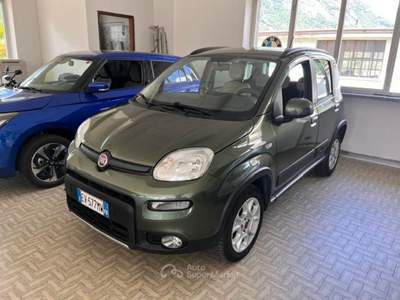 Fiat Panda 0.9 TwinAir Turbo S&S 4x4 GANCIO TRAINO Verde usata Montecrestese