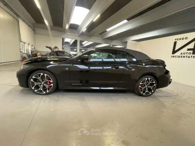 BMW Serie 4 440d D 48V XDRIVE CABRIO MSPORT PRO Nero usata Megliadino San Vitale