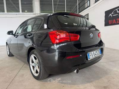 BMW Serie 1 118d d 5p. ZF Advantage 150CV Nero usata Spilimbergo